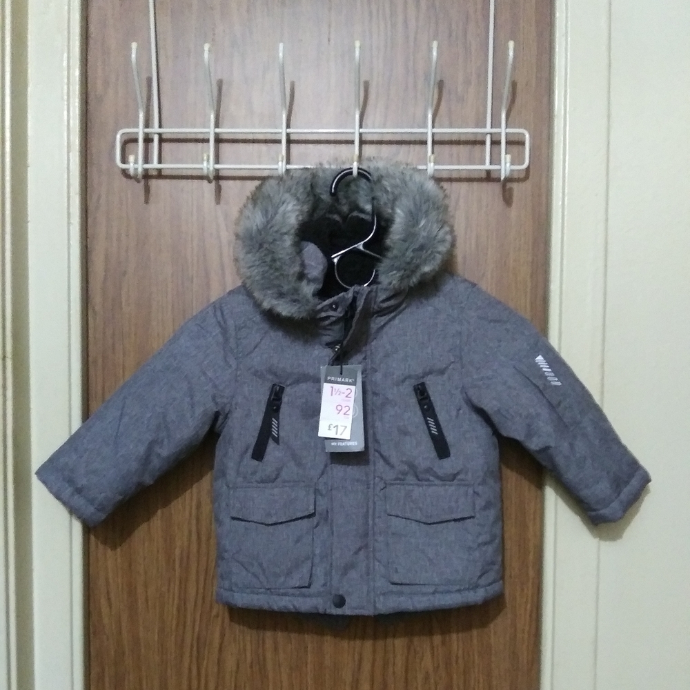 Fur Trim Hood Coat